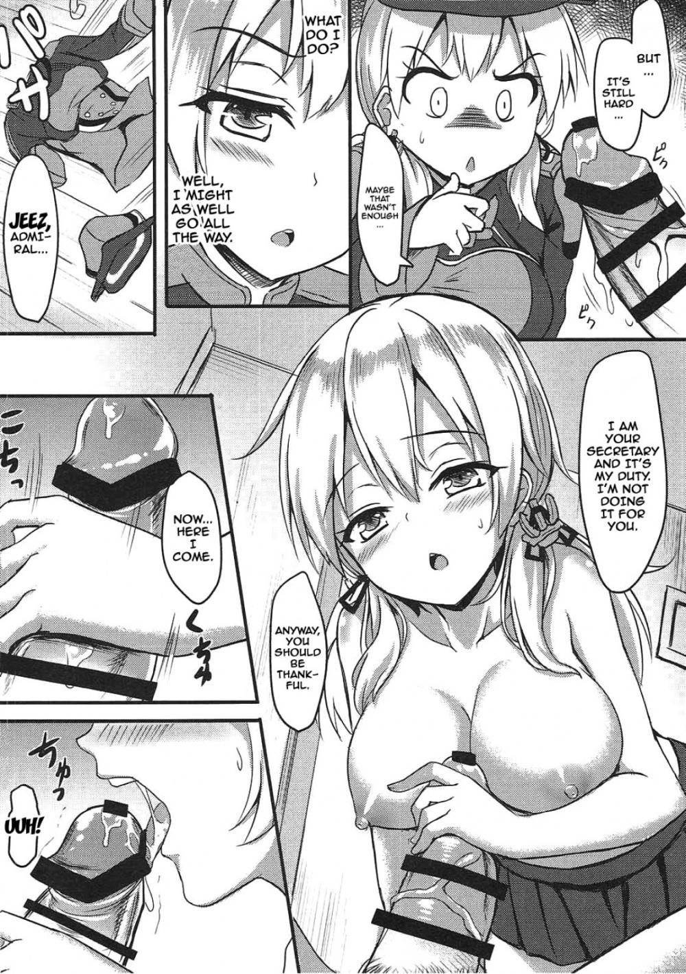 Hentai Manga Comic-The German Ship Girl's Sperm Squeezing Out Plan-Read-7